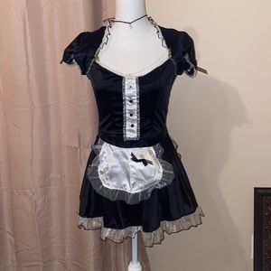 French Maid Sexy Halloween Costume by Lip Service